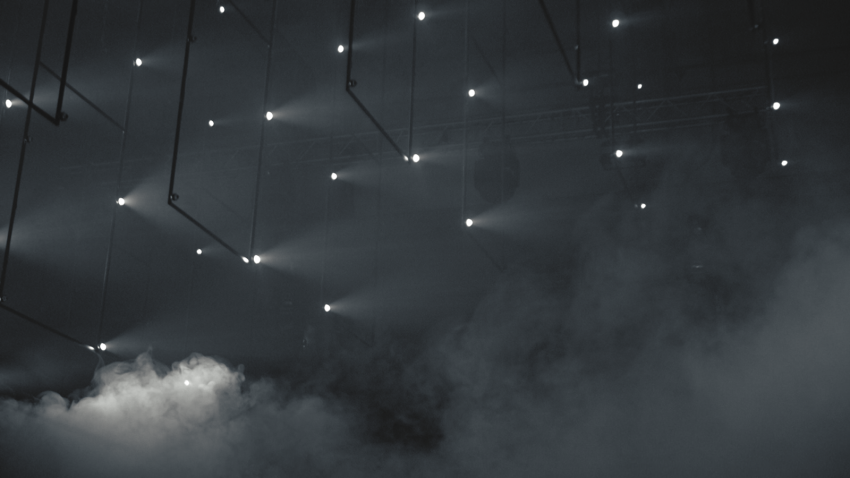 &quot;Empyrean&quot; kinetic light installation by VOLNA &amp; 2A production