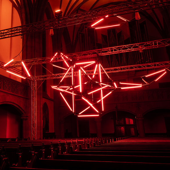 Binärtransformation - Audio-Reactive Light Show