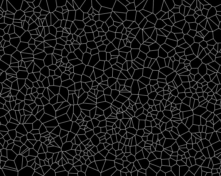 Voronoi (2d) Grid Example | vvvv